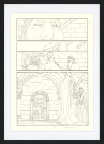 Planche noir et blanc, Les Ogres-Dieux, La Première née (T.4), Bertrand Gatignol