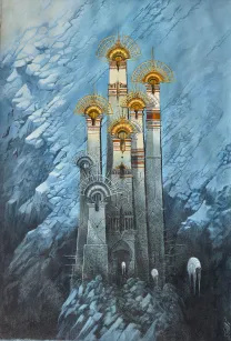 Illustration couleur, Orbital, Serge Pellé