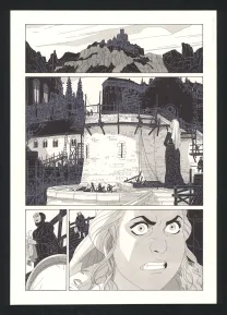 Planche noir et blanc, Les Ogres-Dieux, La Première née (T.4), Bertrand Gatignol