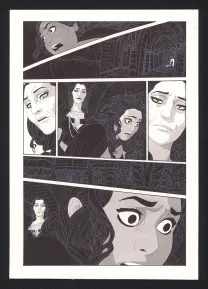 Planche noir et blanc, Les Ogres-Dieux, La Première née (T.4), Bertrand Gatignol