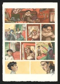 Planche couleur, Django Main de feu,  Efa