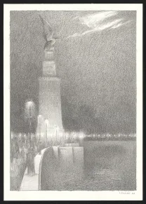 Illustration noir et blanc, Les Carnets Lovecraft, Le Molosse, Armel Gaulme
