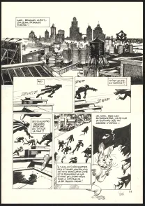 Black and white original page, SuperGroom, Héros malgré lui (T.1),  Yoann