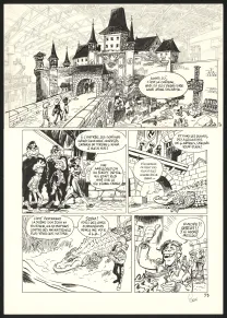 Planche noir et blanc, SuperGroom, Héros malgré lui (T.1),  Yoann