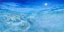 Illustration couleur, The Night before Christmas Book , Christopher Dunn