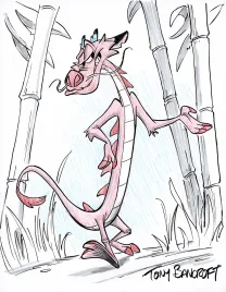 Illustration couleur, Tony Bancroft