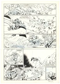 Planche noir et blanc, Trolls de Troy, Histoires trolles (T.1), Jean-Louis Mourier