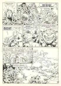Planche noir et blanc, Trolls de Troy, Histoires trolles (T.1), Jean-Louis Mourier