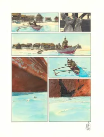 Planche couleur, TERRE, Retour au Jupiter (T.2), Christophe Dubois