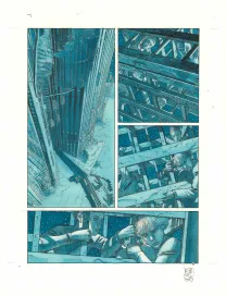 Planche couleur, TERRE, Retour au Jupiter (T.2), Christophe Dubois