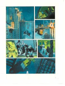 Planche couleur, TERRE, Retour au Jupiter (T.2), Christophe Dubois
