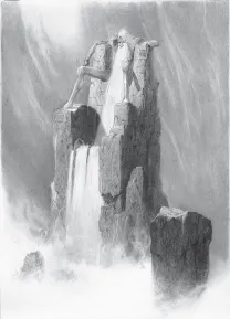 Planche noir et blanc, L'Enfer de Dante, Paul & Gaëtan Brizzi