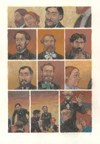 Planche couleur, Degas, La Danse de la Solitude,  Efa