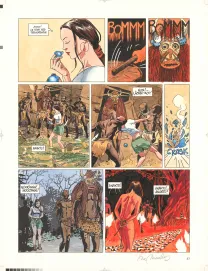 Planche couleur, Djinn, La Perle noire (T.6), Ana Miralles