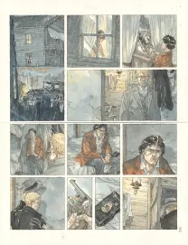 Colored original page, Notre Amérique, Les Révolutions meurent en automne (T.4),  Maël