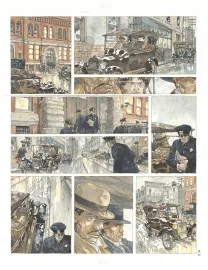 Planche couleur, Notre Amérique, Les Révolutions meurent en automne (T.4),  Maël