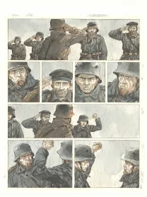 Planche couleur, Notre Amérique, Quitter l'hiver (T.1),  Maël