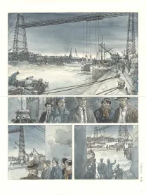 Planche couleur, Notre Amérique, Quitter l'hiver (T.1),  Maël