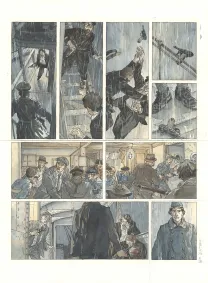 Planche couleur, Notre Amérique, Quitter l'hiver (T.1),  Maël