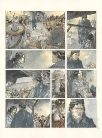 Colored original page, Notre Amérique, Un printemps mexicain (T.2),  Maël