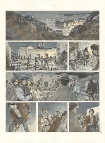 Colored original page, Notre Amérique, Un printemps mexicain (T.2),  Maël