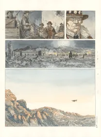 Colored original page, Notre Amérique, Un printemps mexicain (T.2),  Maël