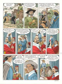 Planche couleur, Les 7 Vies de l'Épervier, ... Qu'est-ce que ce monde ? (T.13), André Juillard