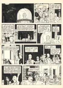 Planche noir et blanc, Ray Banana, Berceuse électrique (T.1), Ted Benoit