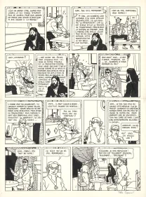 Planche noir et blanc, Ray Banana, Berceuse électrique (T.1), Ted Benoit
