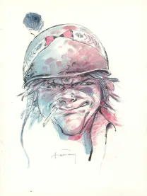 Colored illustration, Jeremiah,  Hermann