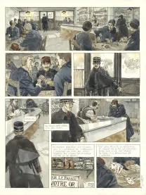Planche couleur, Notre Mère la Guerre, Première Complainte (T.1),  Maël