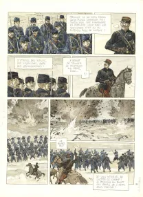 Planche couleur, Notre Mère la Guerre, Première Complainte (T.1),  Maël