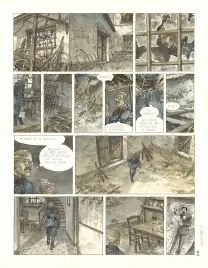 Planche couleur, Notre Mère la Guerre, Requiem (T.4),  Maël