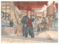 Colored illustration, Notre Amérique,  Maël