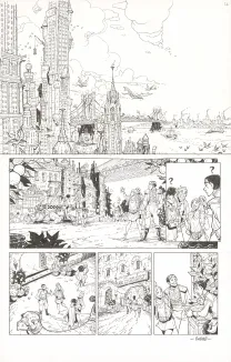 Planche noir et blanc, Ekhö Monde miroir, Hot Tabaaasco ! (T.11), Alessandro Barbucci