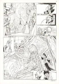 Planche noir et blanc, Ekhö Monde miroir, La Sirène de Manhattan (T.8), Alessandro Barbucci