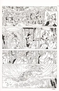 Planche noir et blanc, Ekhö Monde miroir, Hot Tabaaasco ! (T.11), Alessandro Barbucci