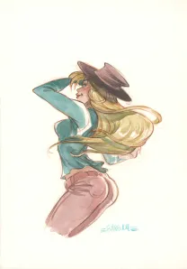 Illustration couleur, Ekhö Monde miroir, Swinging London (T.7), Alessandro Barbucci