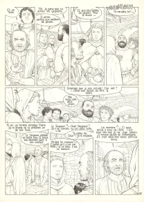 Planche noir et blanc, Murena, La Déesse Noire (T.5), Philippe Delaby