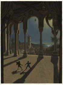 Illustration couleur, Othello, Julien Delval