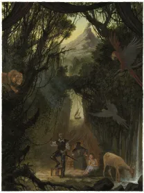 Illustration couleur, Othello, Julien Delval
