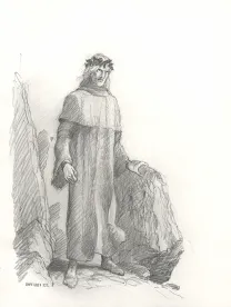 Black and white illustration, L'Enfer de Dante, Paul & Gaëtan Brizzi