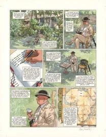 Planche couleur, Djinn, Kim Nelson (T.13), Ana Miralles