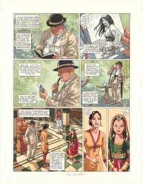 Planche couleur, Djinn, Kim Nelson (T.13), Ana Miralles