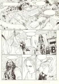 Planche noir et blanc, Barracuda,  Jérémy