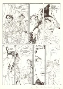 Planche noir et blanc, Barracuda,  Jérémy
