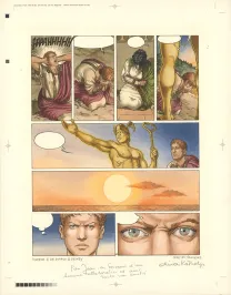 Color layout, Murena, Ceux qui vont mourir (T.4), Dina Kathelyn