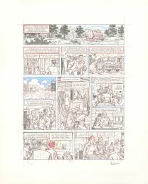 Crayonné, Blake et Mortimer, Huit heures à Berlin (T.29), Antoine Aubin