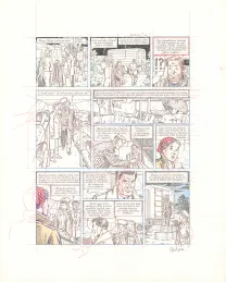 Sketch, Blake et Mortimer, Huit heures à Berlin (T.29), Antoine Aubin