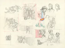 Sketch, Blake et Mortimer, Huit heures à Berlin (T.29), Antoine Aubin